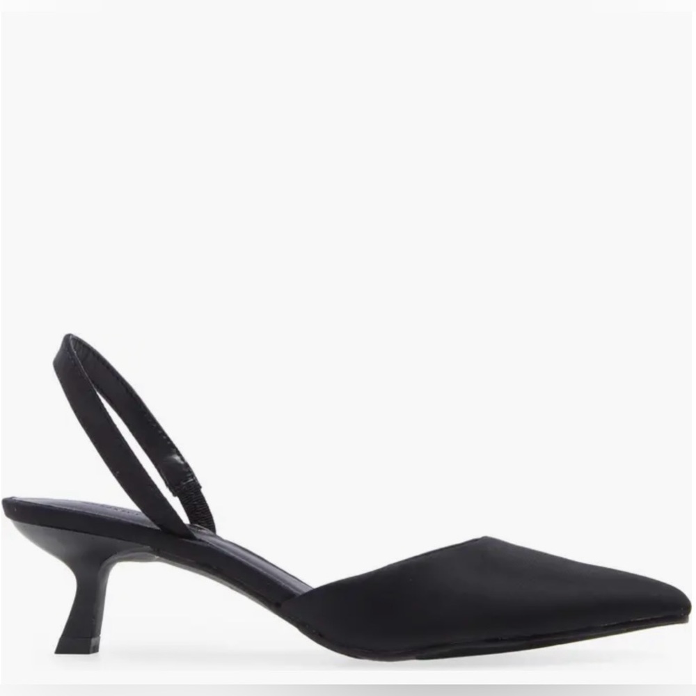 Slingback Kitten Heel